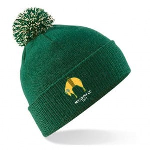 Snowstar Beanie - Bottle Green/Off White
