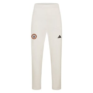 adidas-SS Elite Cricket Pants - Ivory/White