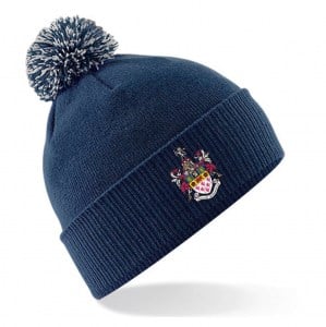 Snowstar Beanie - French Navy/Light Grey