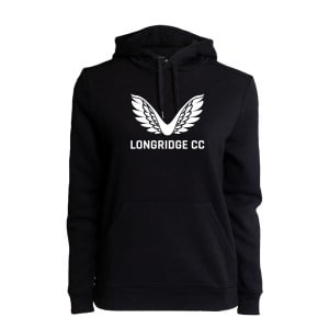 Castore Cotton Womens Brushback Hoody - Black