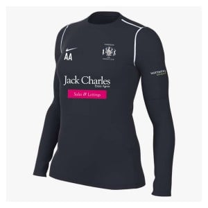 Nike Park 20 LS Crew Top (W) - Obsidian/White/White