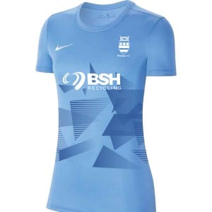 Nike Park VII Dri-FIT Womens Short Sleeve Shirt - University Blue/White