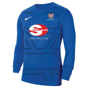 Nike Park VII Dri-FIT Long Sleeve Football Shirt - Royal Blue/White