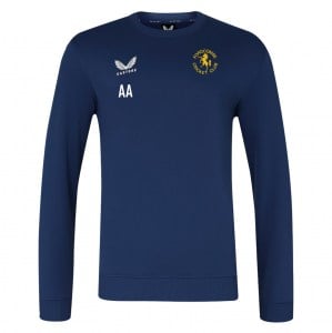 Castore Brushback Sweatshirt - Navy/White