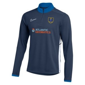 Nike Dri-FIT Academy 25 Drill Top - Obsidian/Royal Blue/White