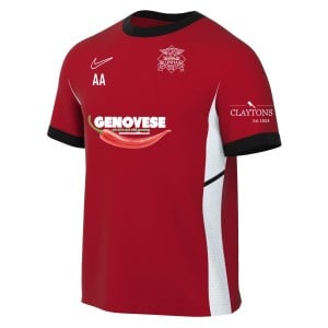 Nike Academy 25 Short-Sleeve Training Top - University Red/Gym Red/White