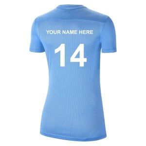 Nike Park VII Dri-FIT Womens Short Sleeve Shirt - University Blue/White