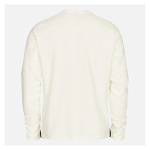 Zelus-Nike Cricket Long Sleeve Thermal Top - Sail/Obsidian