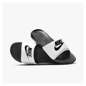 Nike Victori One Mens Sliders - Black/Black/White