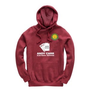 Cottonridge Heavyweight OH Hoodie - Wine Melange