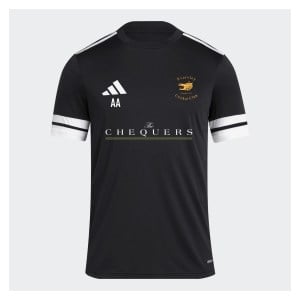 adidas Squadra 25 Short-Sleeve  Jersey - Black/White