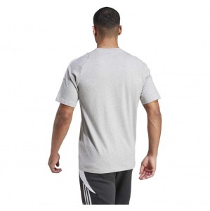 adidas Tiro 24 Sweat T-Shirt - Team mid grey/White