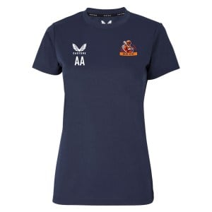 Castore Short Sleeve Womens Training Tee - Navy