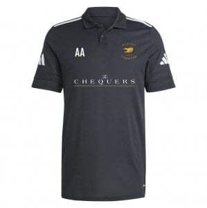 adidas Squadra 25 Cotton Polo - Black/White