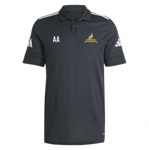 adidas Squadra 25 Cotton Polo - Black/White
