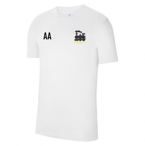 Nike Team Club 20 Cotton T-Shirt (M) - White/Black