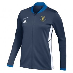 Nike Dri-FIT Academy 25 Knit Track Jacket - Obsidian/Royal Blue/White