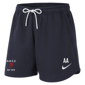Nike Team Club 20 Fleece Shorts (W) - Obsidian/White/White