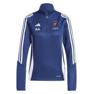 adidas Tiro 24 Training Top (W) - TEAM NAVY BLUE/WHITE