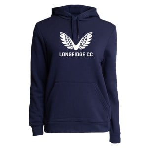Castore Cotton Womens Brushback Hoody - Navy