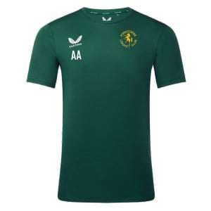 Castore Short Sleeve Training T-Shirt - Green/White
