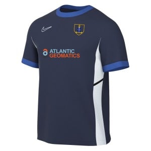 Nike Academy 25 Short-Sleeve Training Top - Obsidian/Royal Blue/White