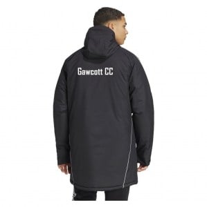 adidas Tiro 24 Stadium Parka - Black/White