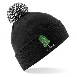 Snowstar Beanie - Black/White