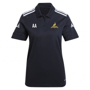 adidas Squadra 25 Cotton Polo (W) - Black/White