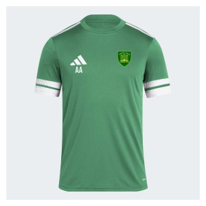 adidas Squadra 25 Short-Sleeve  Jersey - Team Green/White
