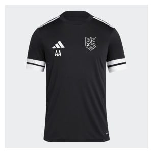 adidas Squadra 25 Short-Sleeve  Jersey - Black/White