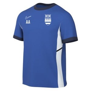 Nike Academy 25 Short-Sleeve Training Top - Royal Blue/Obsidian/White