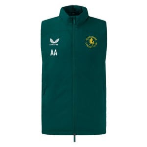 Castore Padded Gilet - Green/White