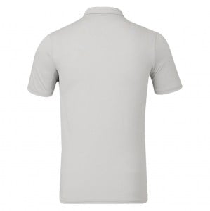 Castore Short Sleeve Cotton Leisure Polo - Grey/White
