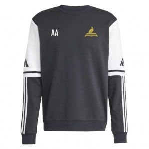 adidas Squadra 25 Sweat Crew Top - Black/White
