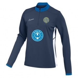 Nike Dri-FIT Academy 25 Drill Top (W) - Obsidian/Royal Blue/White