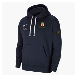 Nike Team Club 20 Fleece Hoodie (M) - Obsidian/White/White