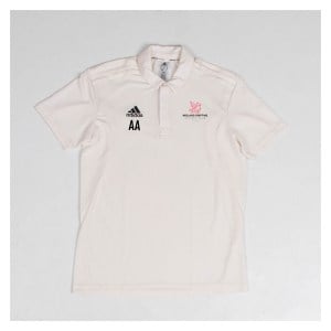 adidas-SS Elite Short Sleeve Cricket Shirt - Chalk