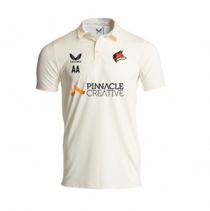 Castore Cricket SS Polo Tech - CREAM
