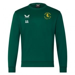 Castore Brushback Sweatshirt - Green/White