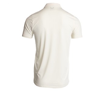 Castore Cricket SS Polo Tech - CREAM