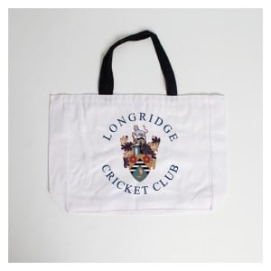 Kitlocker-Merchandise Shopping Bag - White