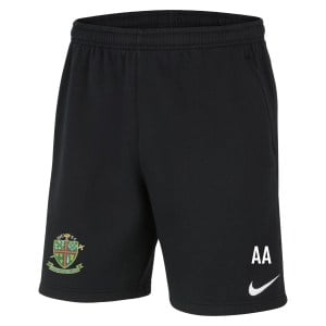 Nike Team Club 20 Fleece Shorts (M) - Black/White/White