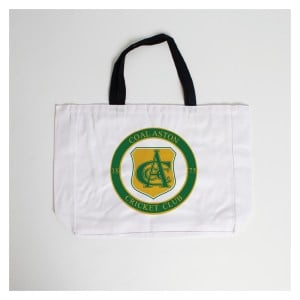 Kitlocker-Merchandise Shopping Bag - White