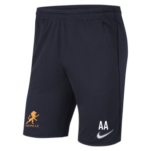 Nike Park 20 Pocketed Shorts (M) - Obsidian/Obsidian/White