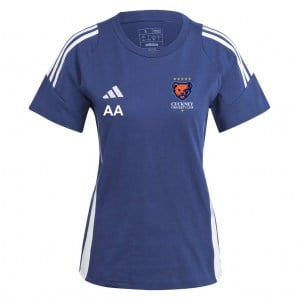 adidas Tiro 24 Sweat T-Shirt (W) - Team navy blue/White