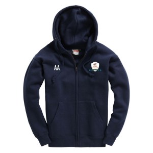 Cottonridge Premium Full Zip Hoodie - Navy