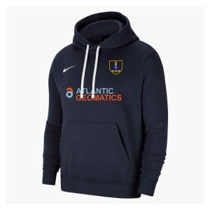 Nike Team Club 20 Fleece Hoodie (M) - Obsidian/White/White