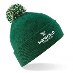 Snowstar Beanie - Bottle Green/Off White