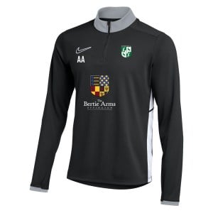 Nike Dri-FIT Academy 25 Drill Top - Black/White/White